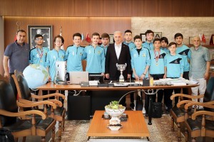 Ümraniye Yamanspor Kulübü'nden Başkan Yıldırım'a Ziyaret