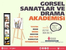  Görsel Sanatlar ve Drama Akademisi'nde Eğitimler Yakında Başlıyor