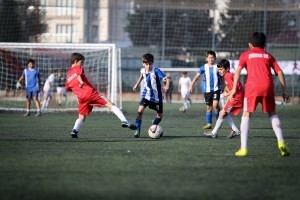 Minikler Ümraniye Belediyesi'nin Düzenlediği Futbol Turnuvası'nda Mücadele Etti