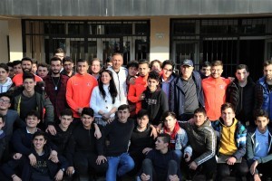 Ümraniyesporlu Futbolcular Kültür-Sanat Okulda Başlar Programına Katıldı